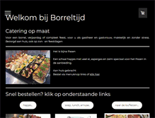 Tablet Screenshot of borreltijd.net